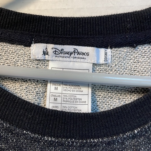 Disney Park two tone gray gold Minnie Mouse sweatshirt. Size M - Picture 4 of 7